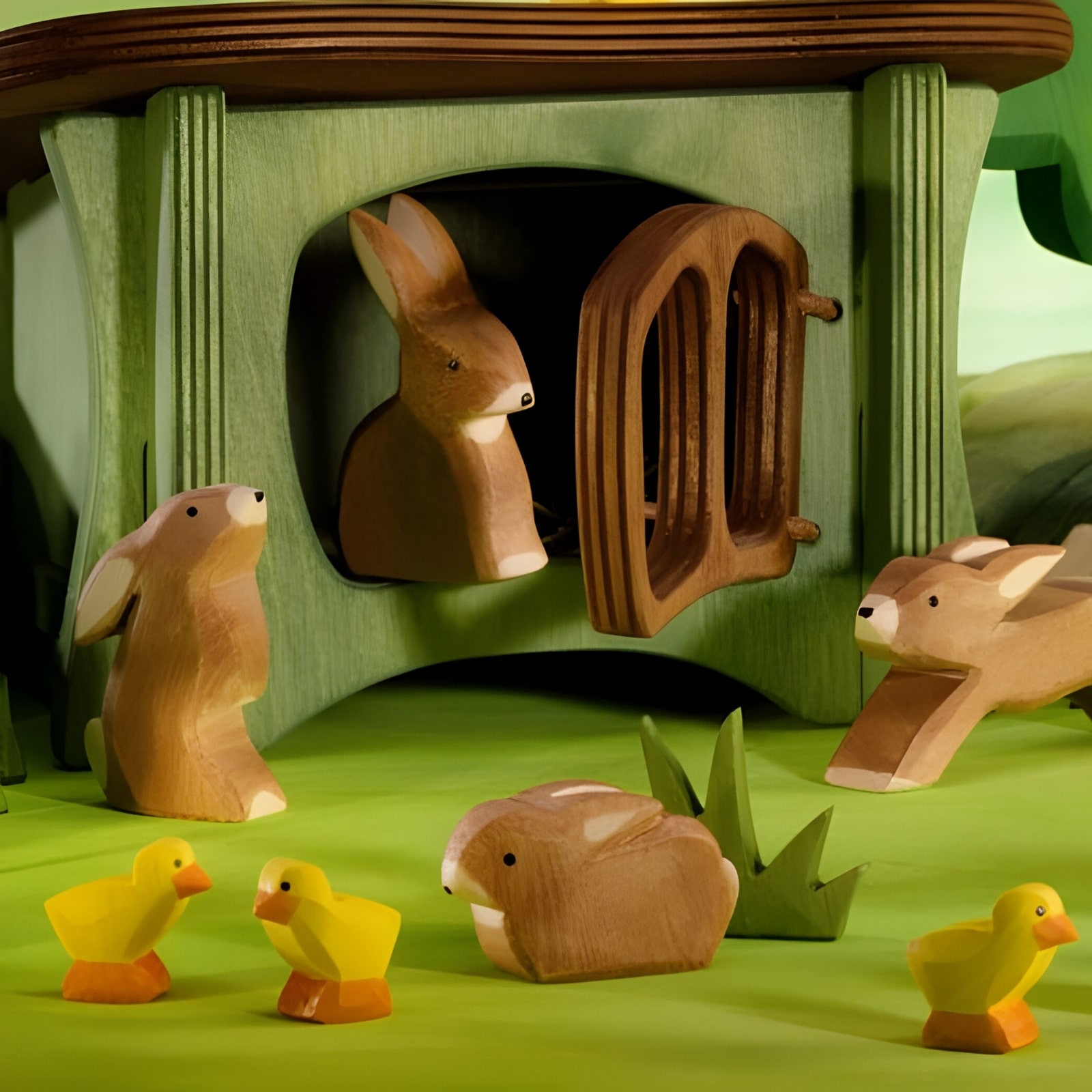 Rabbit sitting 15001