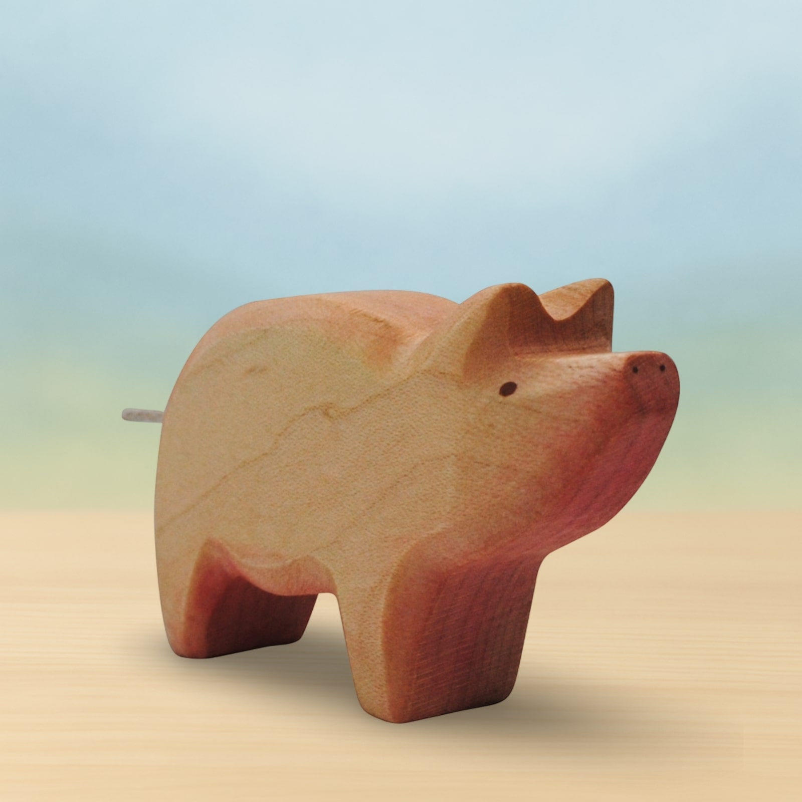 HolzWald Schwein