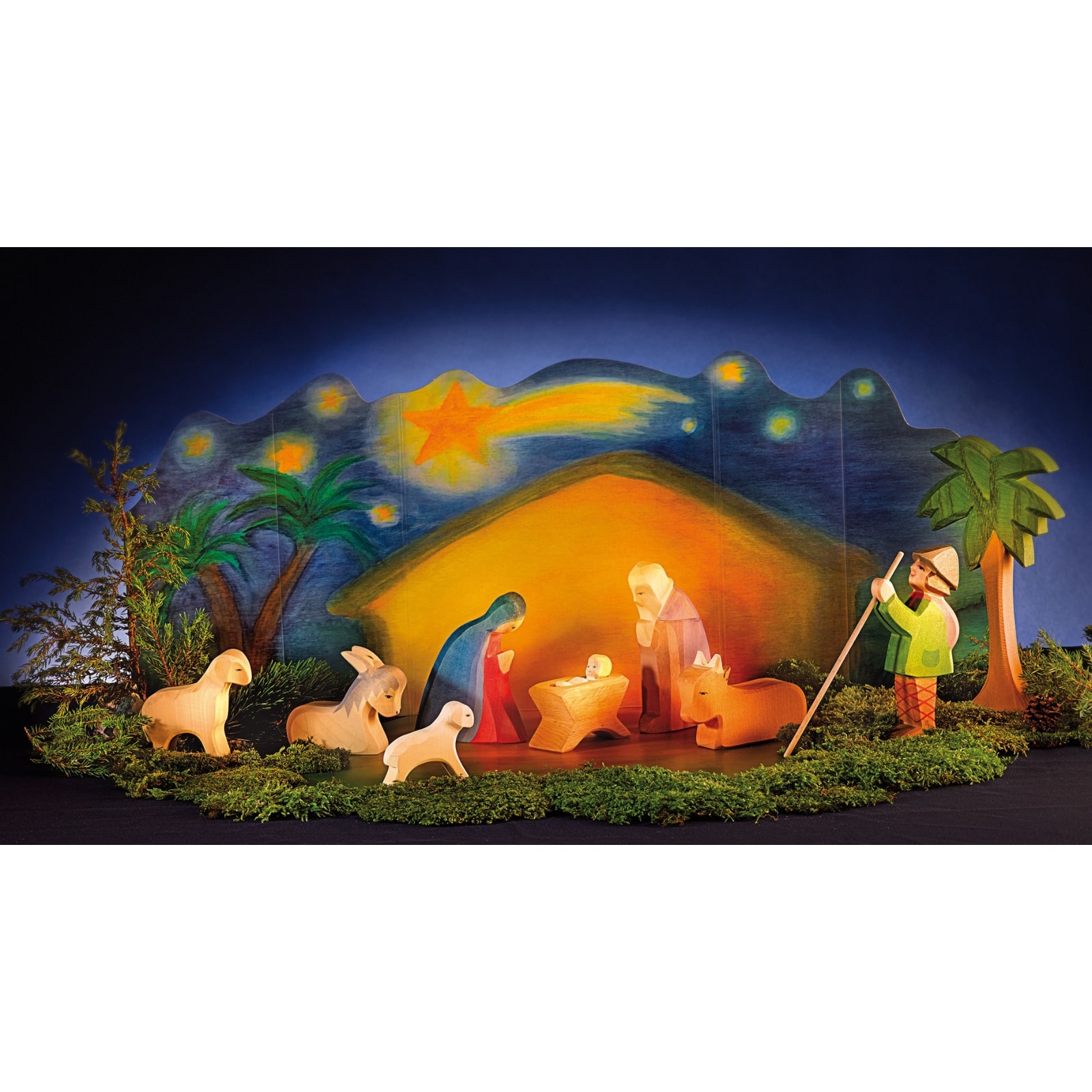 Nativity Set with Diorama 11 pcs 60205
