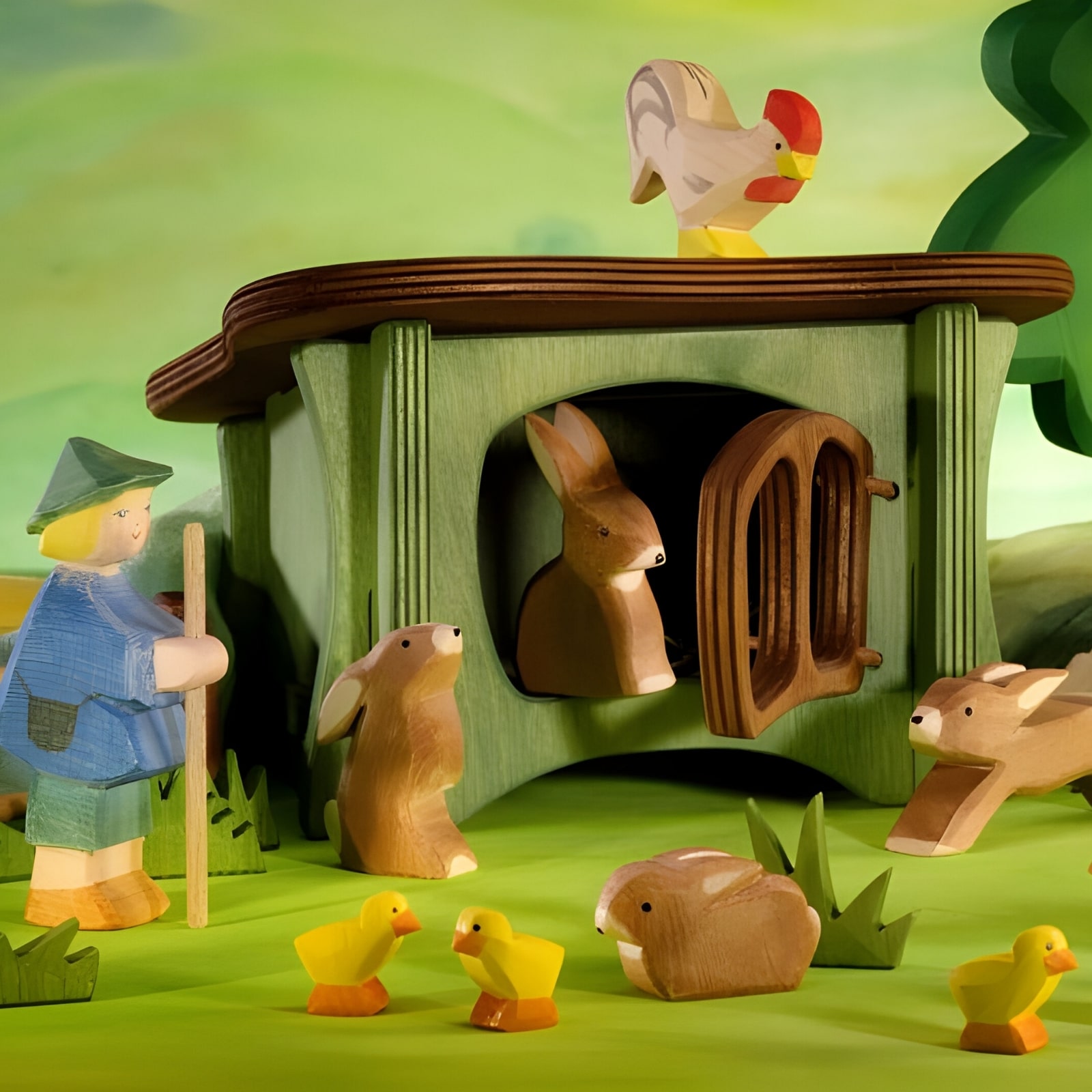 Rabbit/Geese Hutch 3525