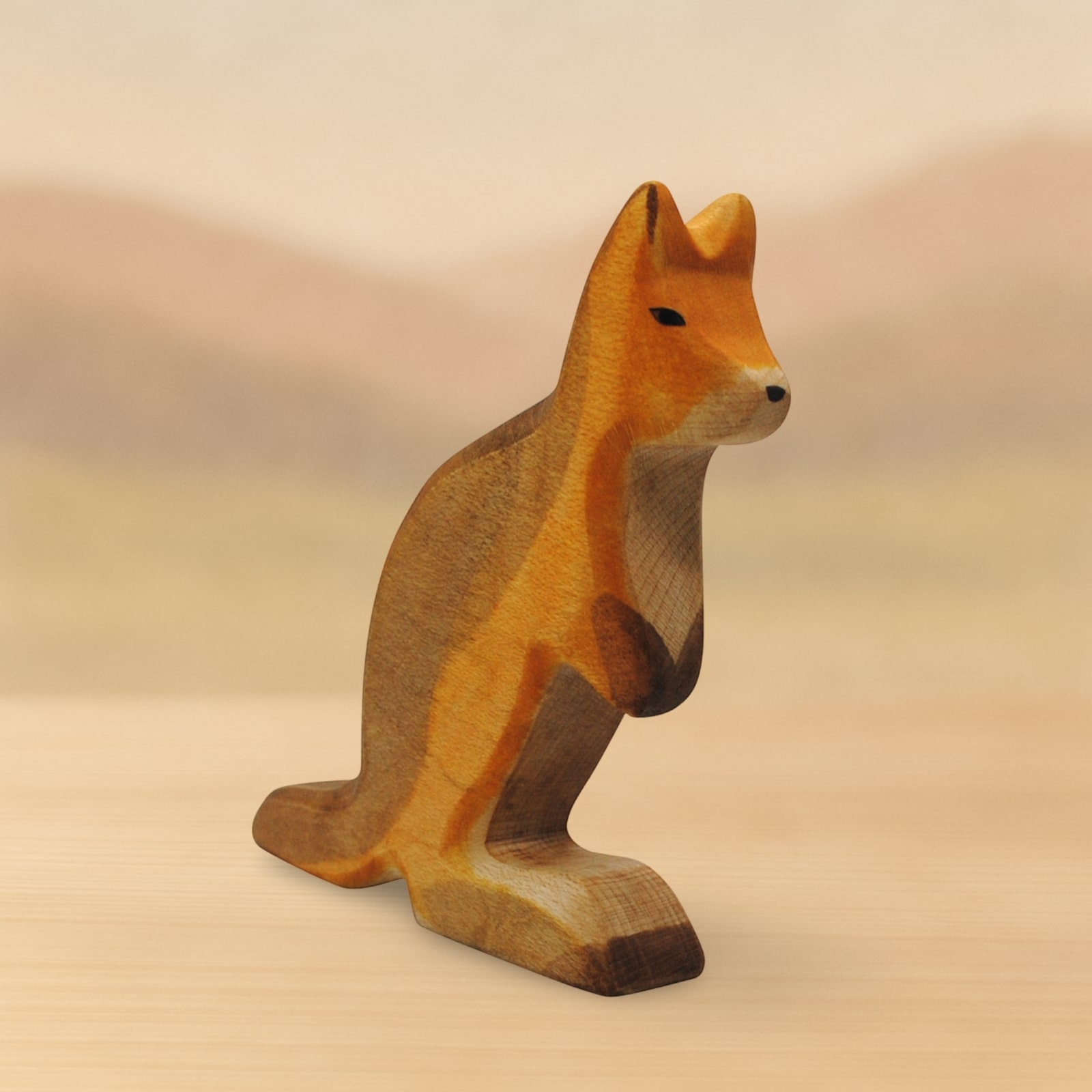HolzWald Känguru Vater