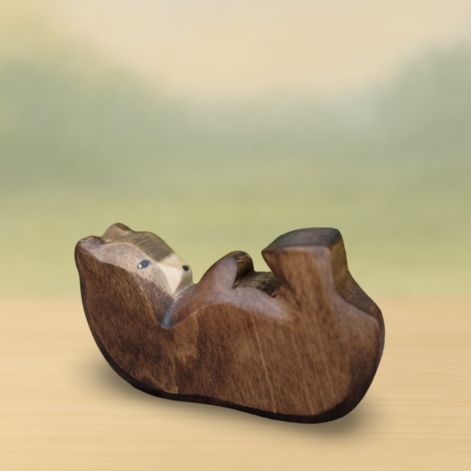 HolzWald Bär klein liegend
