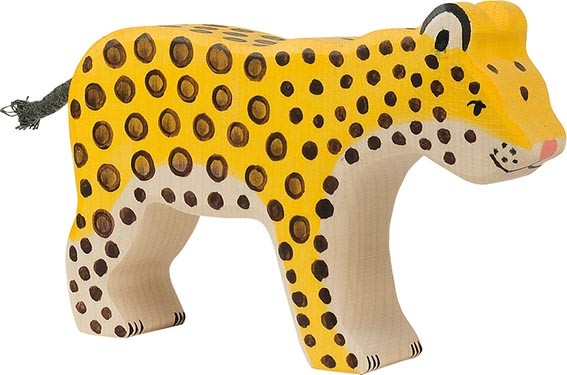 Holztiger Leopard